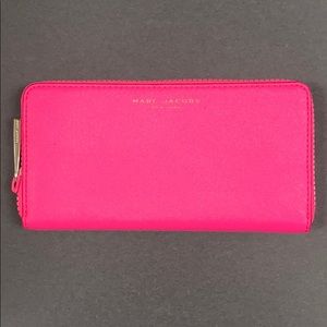 Marc Jacobs Hot Pink Wallet